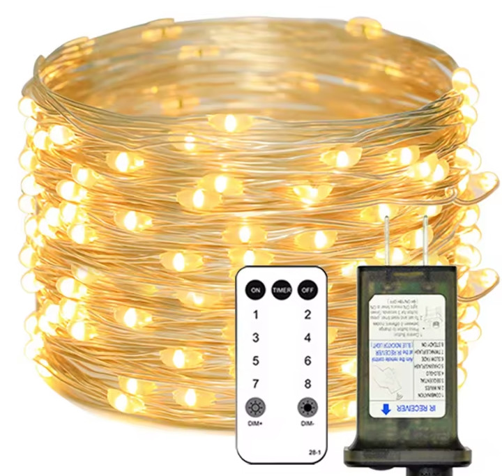 50M 100M LED Fairy Lights Outdoor Waterproof Bendable Indoor String Light