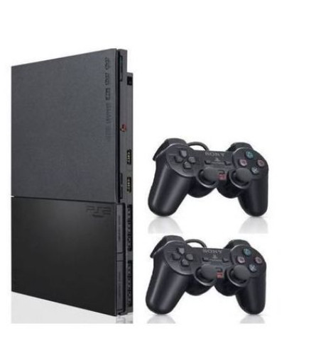 Sony Computer Entertainment Sony Ps2 Slim Console,Memory Card+2 Pads & Games