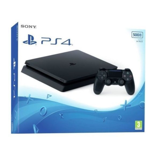 Sony PS4 Slim 500GB Console - Black