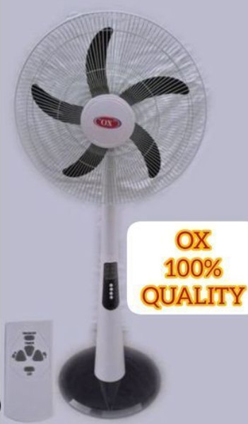Ox 18Inch Rechargeable Standing Fan
