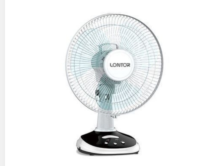 Lontor 12" inches Rechargeable Table Fan