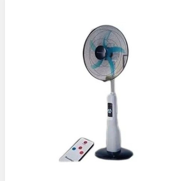 Duravolt 5 Speed Blade Rechargeable 18 Inches Solar Stand Fan