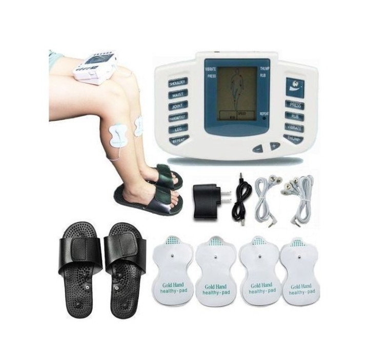 Slimming massager Digital Electrical Acupuncture Therapy Massager Slimming Body Stimulator Machine Therapy Slippers