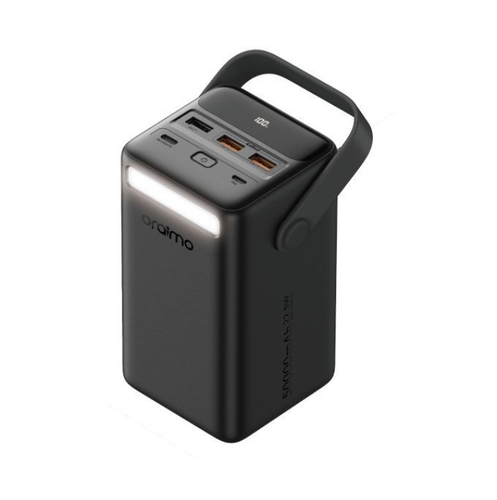 Oraimo 22.5W Super Fast 4 Output Port LED Light 50000mA Power Bank