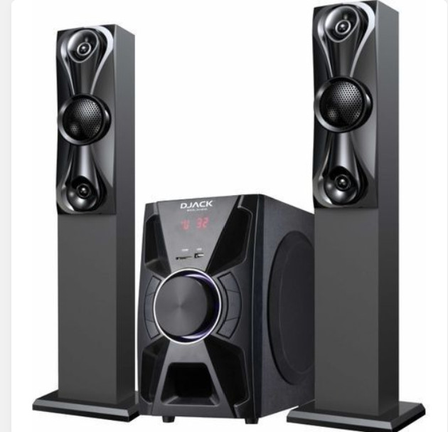 Djack Bluetooth Home Theatre System Free DVD Player